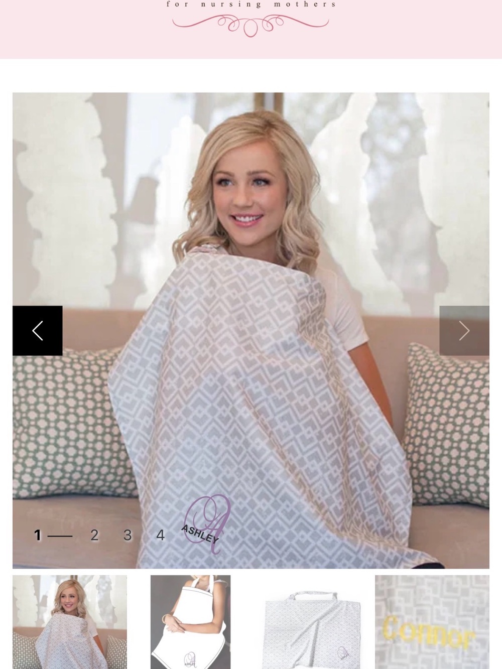 Udder Cover New, Connor Print (not monogrammed)